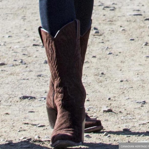 Kate Middleton's Cowboy boots in Yukon