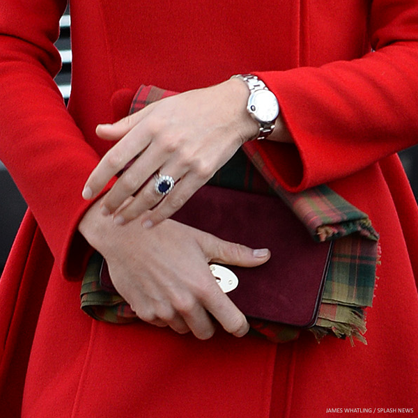Kate Middleton carrying the Mulberry bag in Yukon