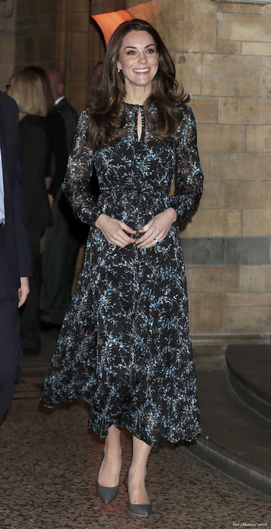 Kate Middleton attends dinosaur’s farewell party at the Natural History Museum