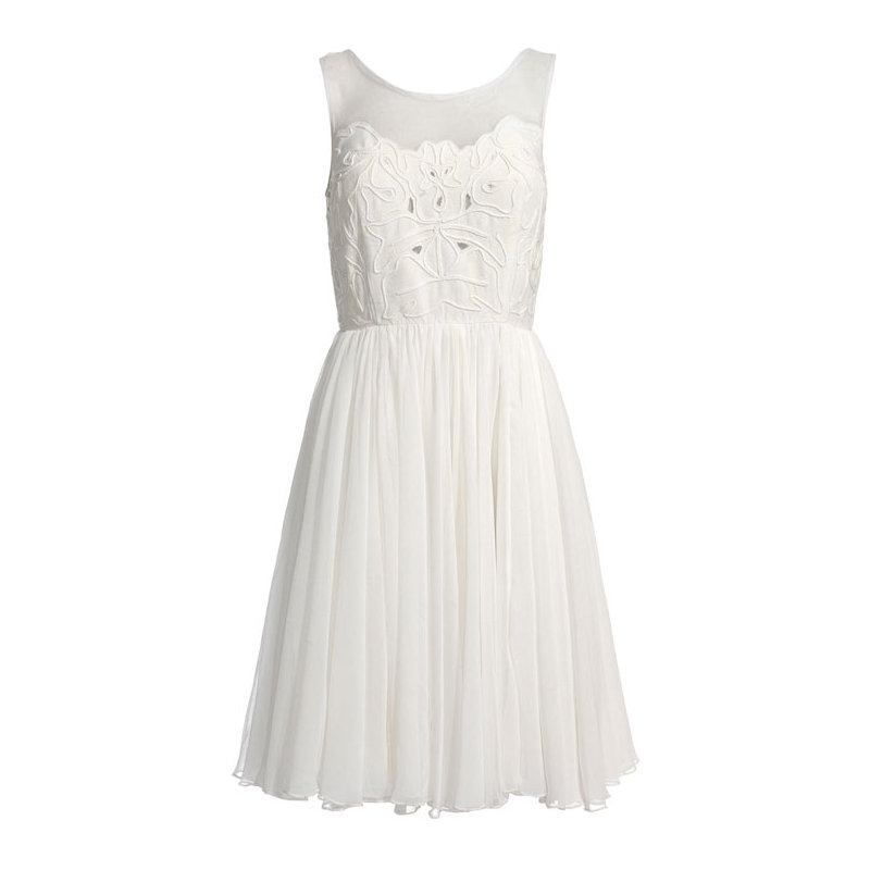 Reiss Peacock Dress with Embroidery
