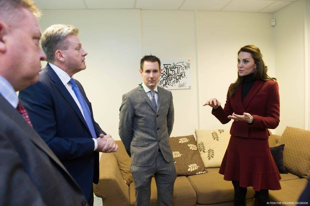 Kate Middleton tours Action for Children's MIST facility in Wales