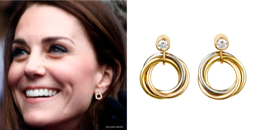 Kate Middleton's Trinity Earrings