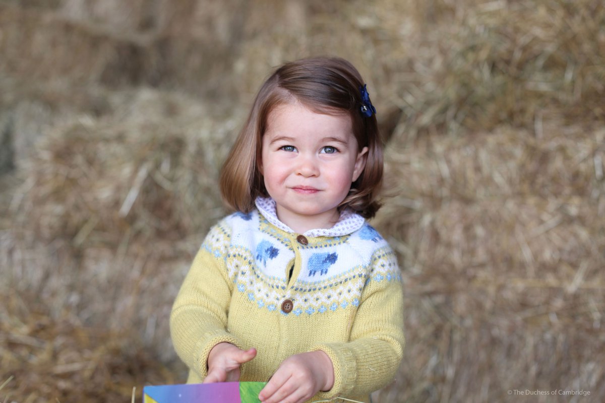 Princess Charlotte’s second birthday photo snapped by Kate