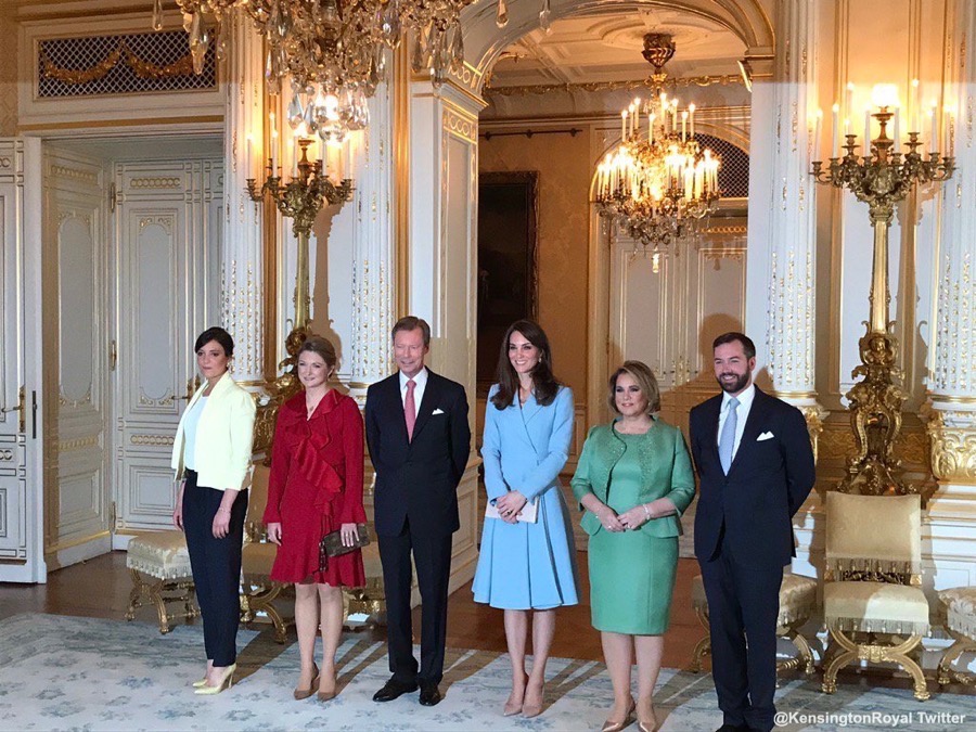 Kate Middleton visits Luxumbourg