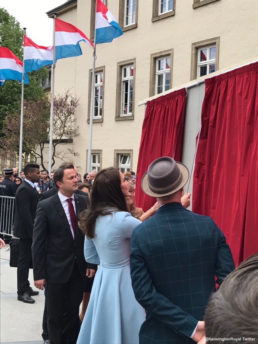 Kate Middleton visits Luxumbourg