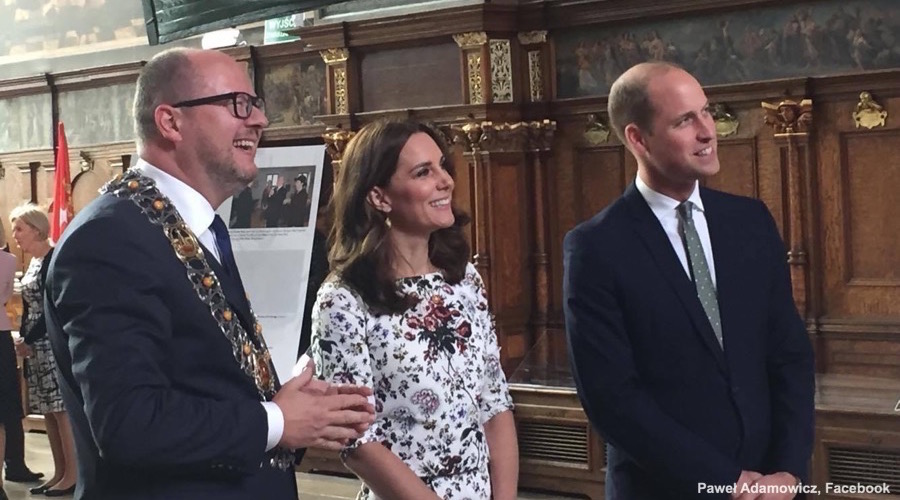 William and Kate in Gdansk, Poland