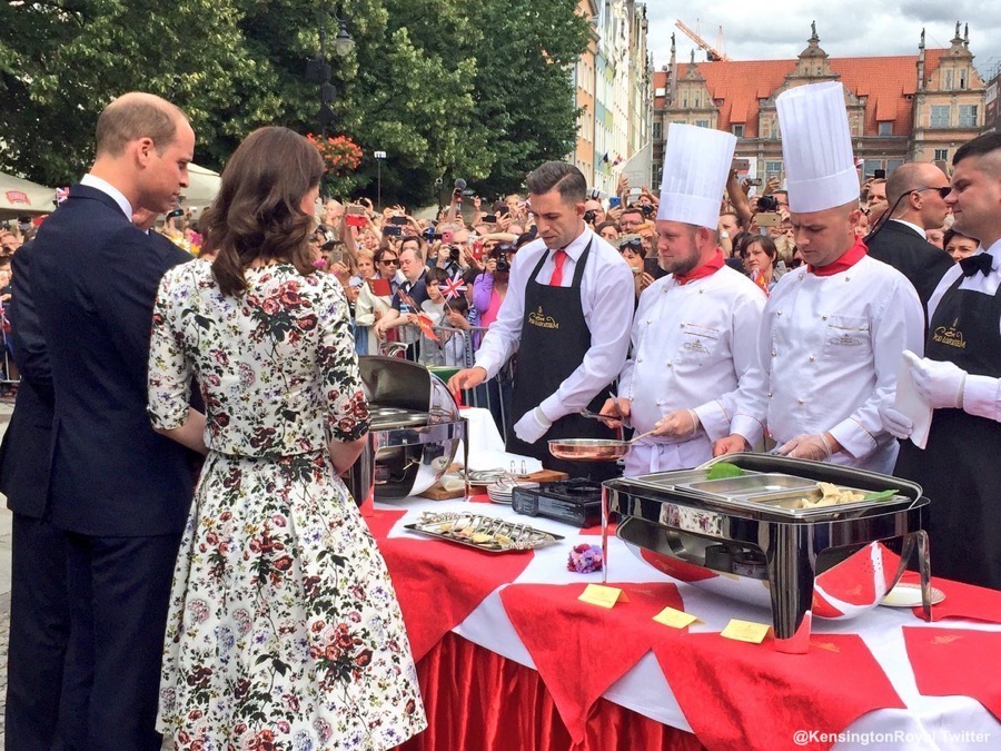 William and Kate in Gdansk