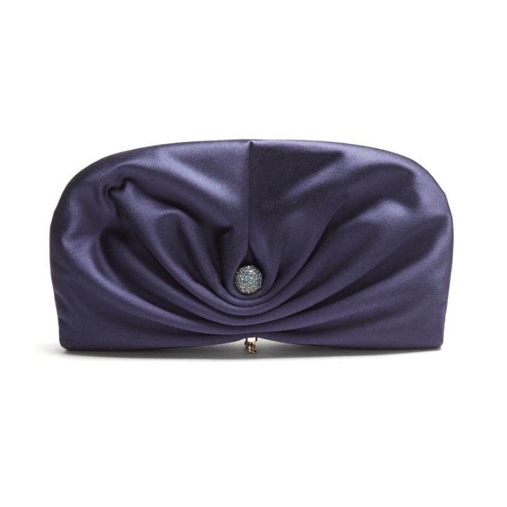 Jimmy Choo ‘Vivien’ Clutch Bag in Blue