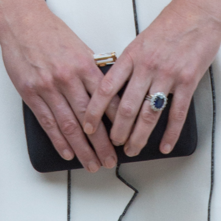 Kate Middleton's Black Prada Clutch bag from Poland