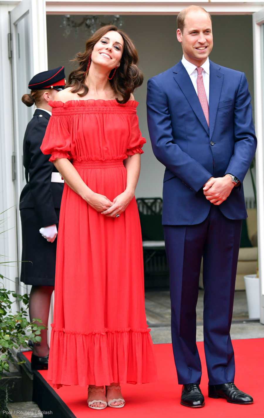 William & Kate attend their second Garden Party of the week!