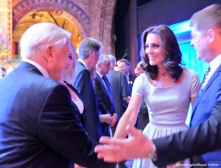 Kate Middleton at the Natural History Museum in London