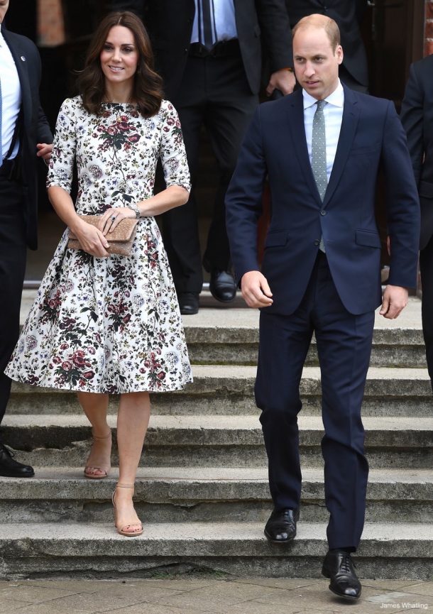 The Princess of Wales carrying the Etui bag in Poland