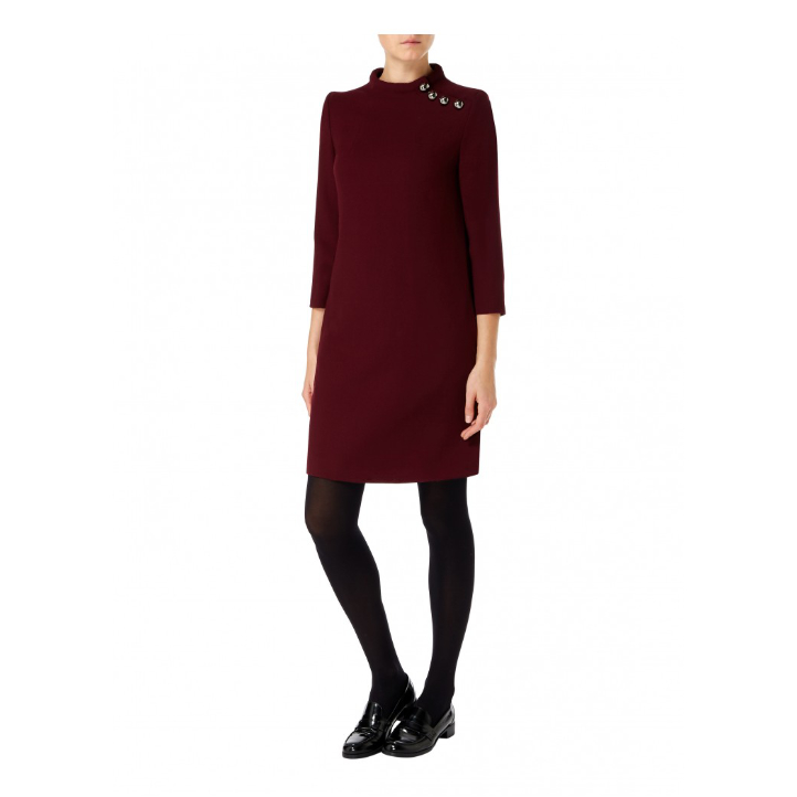 Jane Atelier (formally Goat) ‘Eloise’ Tunic Dress in Burgundy