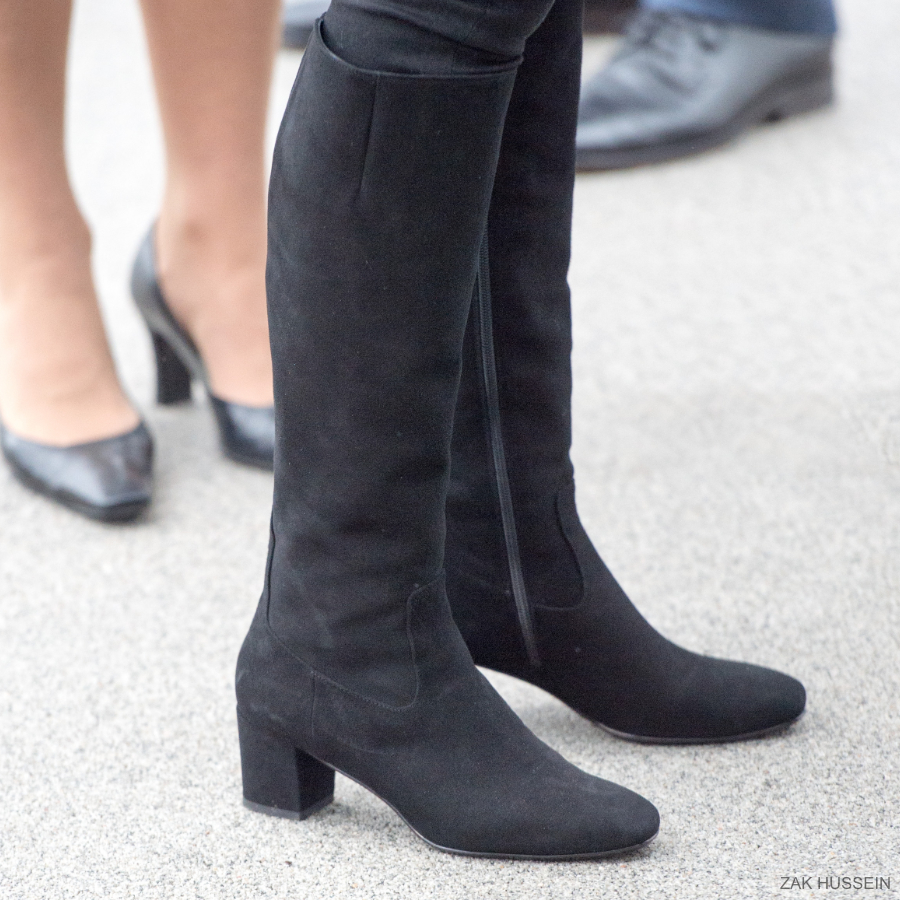 Kate Middleton's R&B Boots in Birmingham