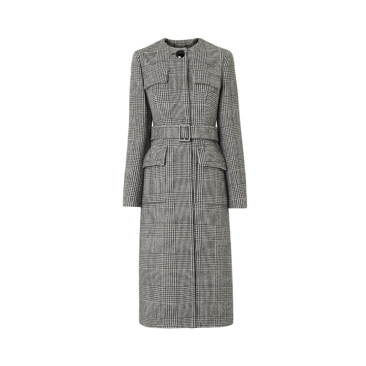 L.K. Bennett Delli Check Coat