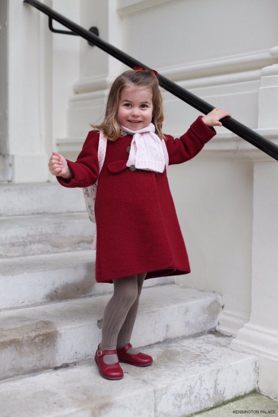 Princess Charlotte’s first day at nursery school