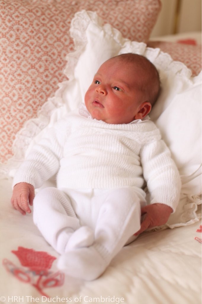 New photographs of Princess Charlotte and Prince Louis
