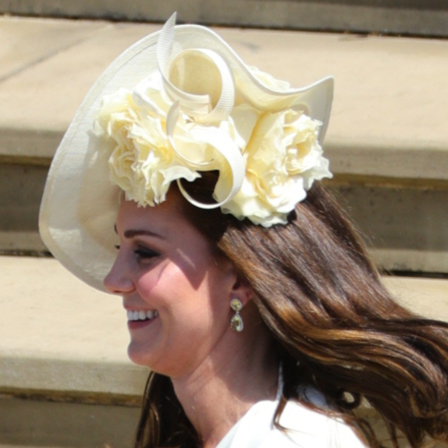 Kate Middleton's hat at Harry and Meghan's wedding