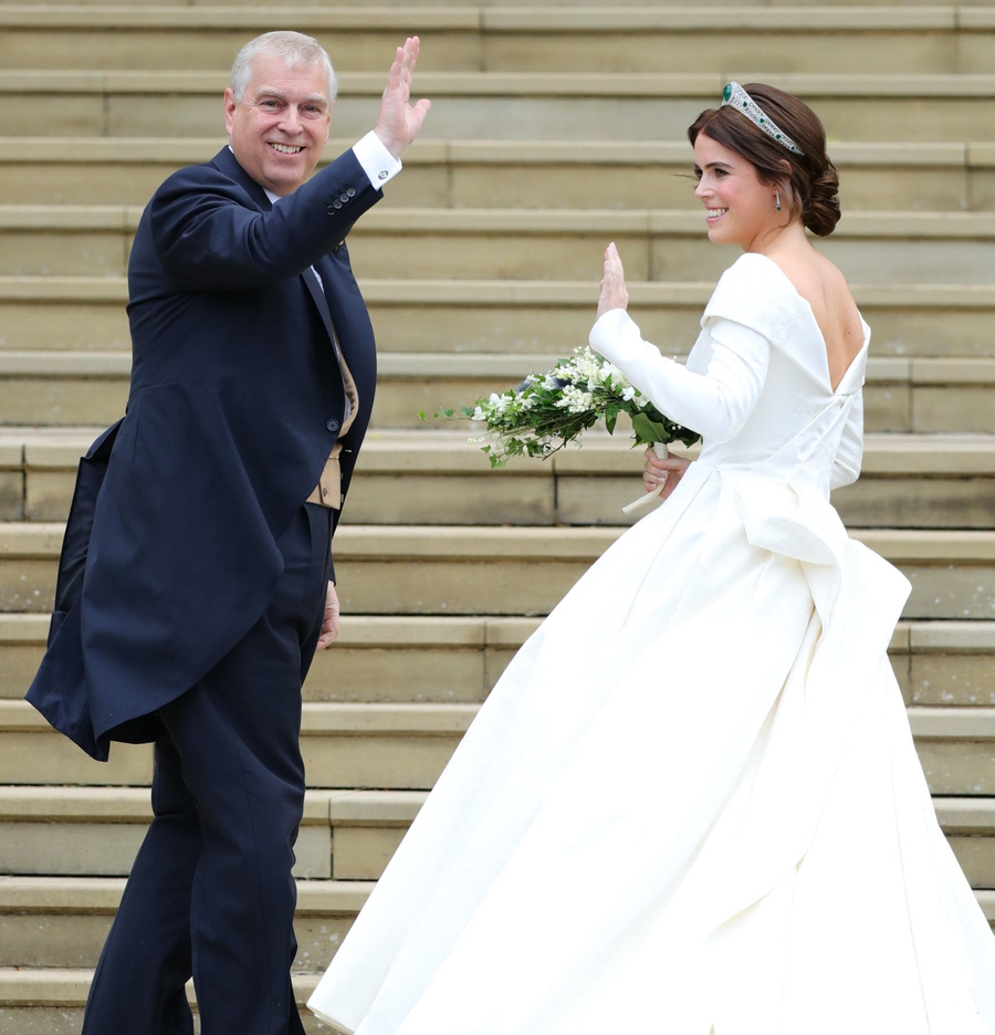 Princess Eugenie's wedding dress