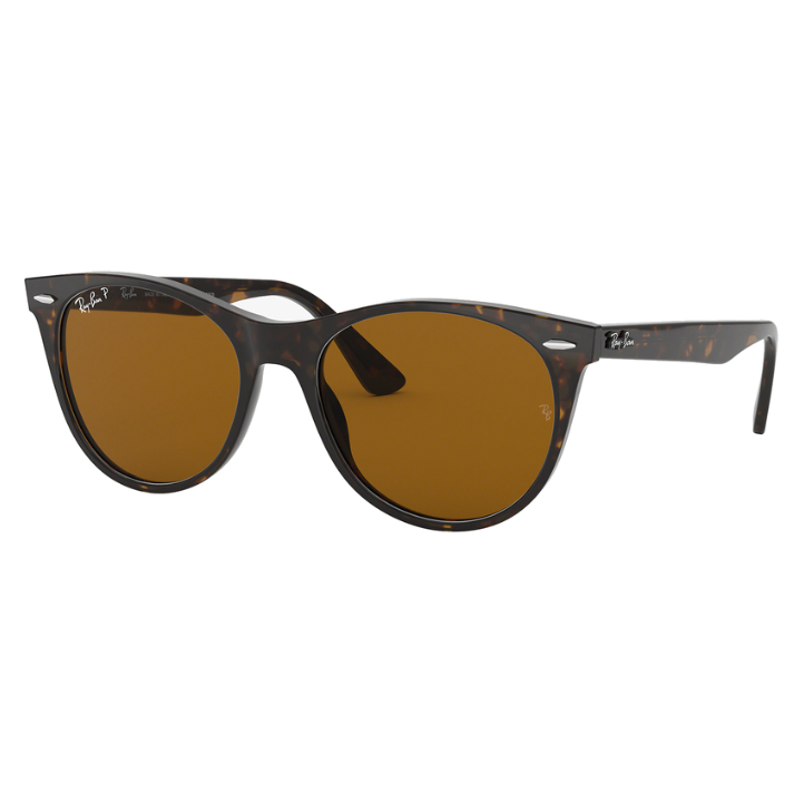 Ray-Ban Wayfarer II Classic Sunglasses in ‘Havana’ with Brown Lenses
