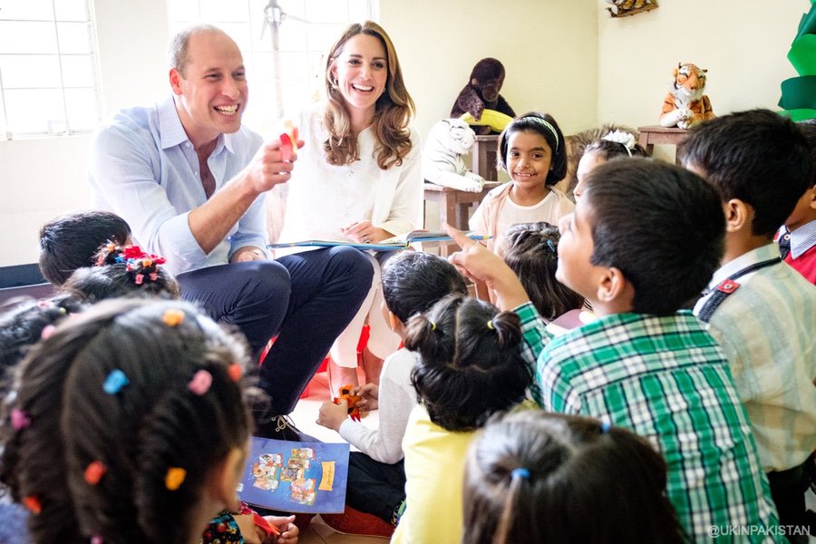 Pakistan Day 4: Royal couple focus on Children & Cricket in Lahore