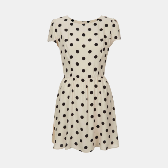 Topshop Polka Dot Skater Dress
