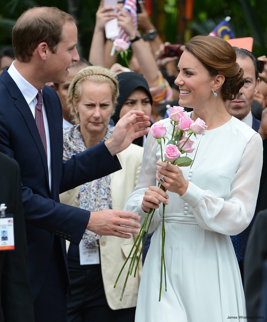 Kate in Beulah London for Mosque visit in Kuala Lumpur, Malaysia