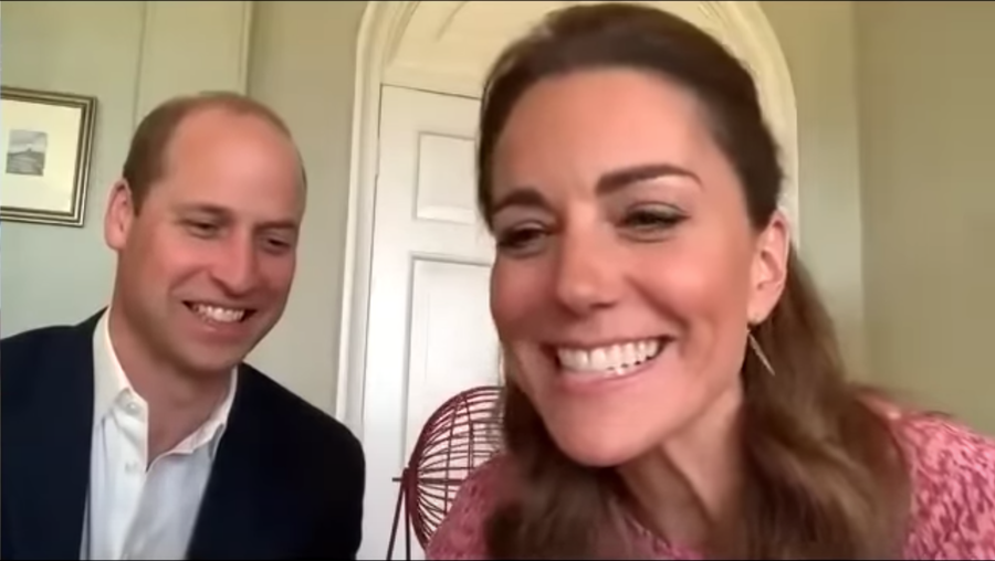 William and Kate host a virtual game of bingo for care home residents