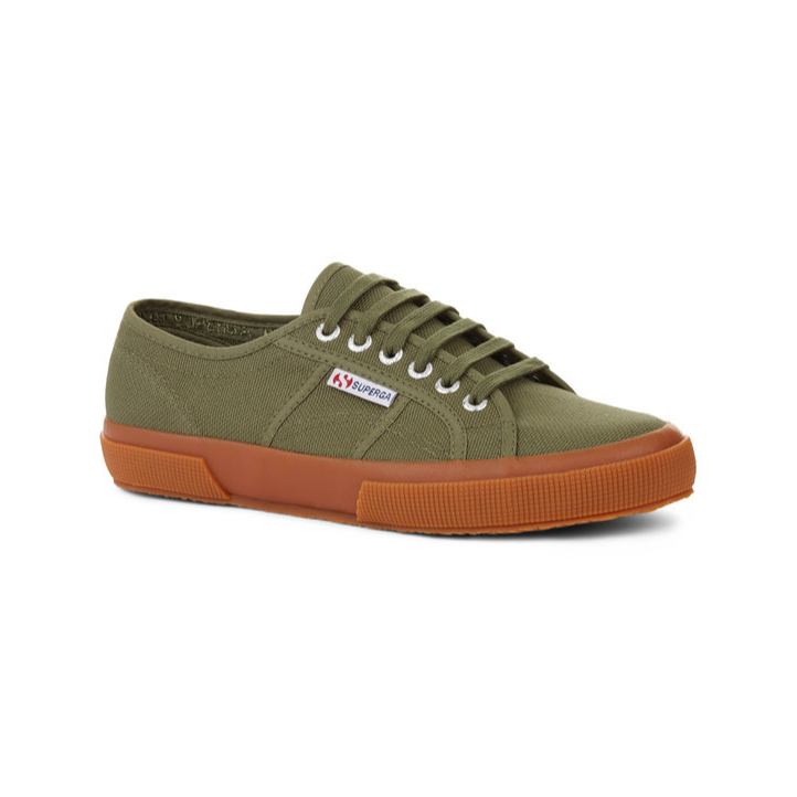 Superga 2750 Cotu Classic Canvas Sneakers in green