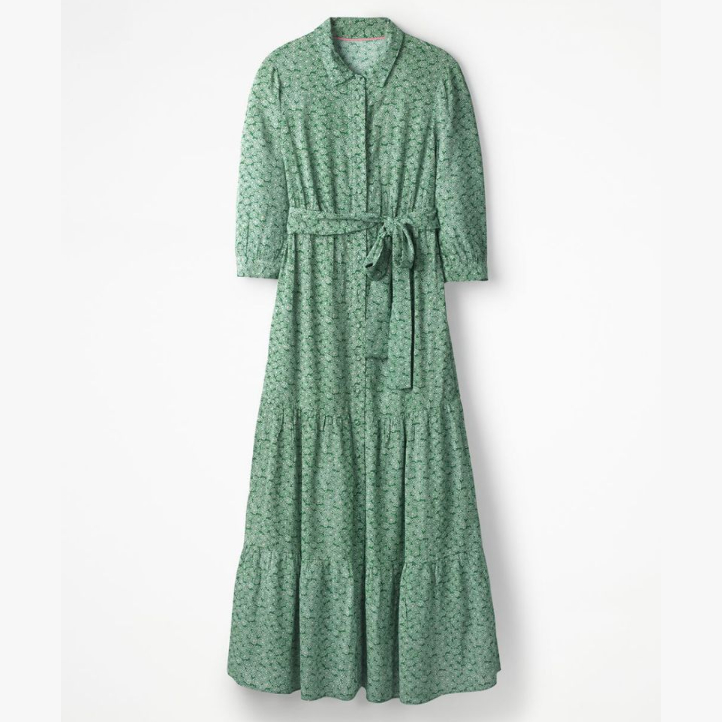 Boden Viola Maxi Dress in Green