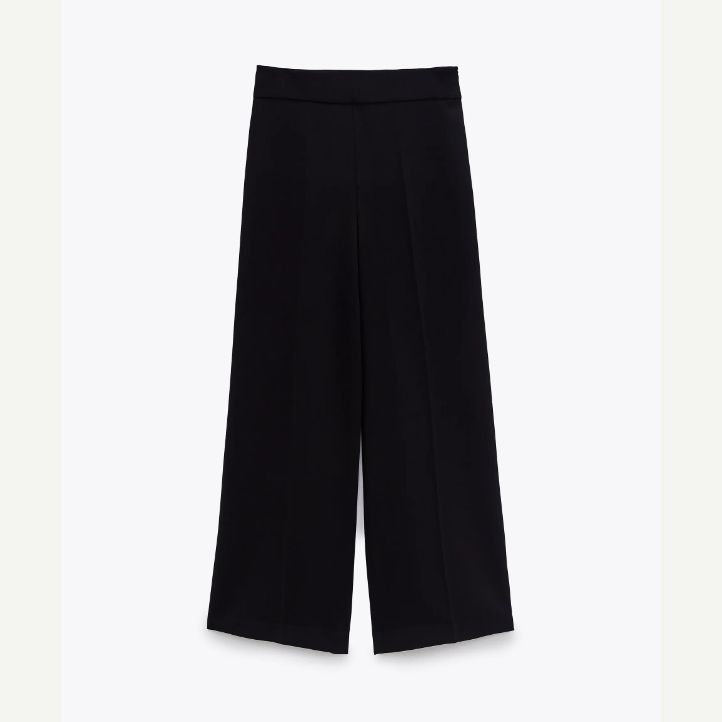 Zara High Waist Culottes in Black