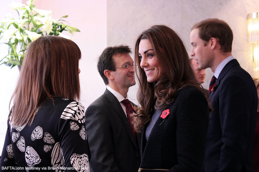 Kate in Zara blazer for Charities Forum