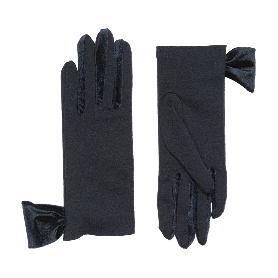 Cornelia James Alice Gloves With Bow