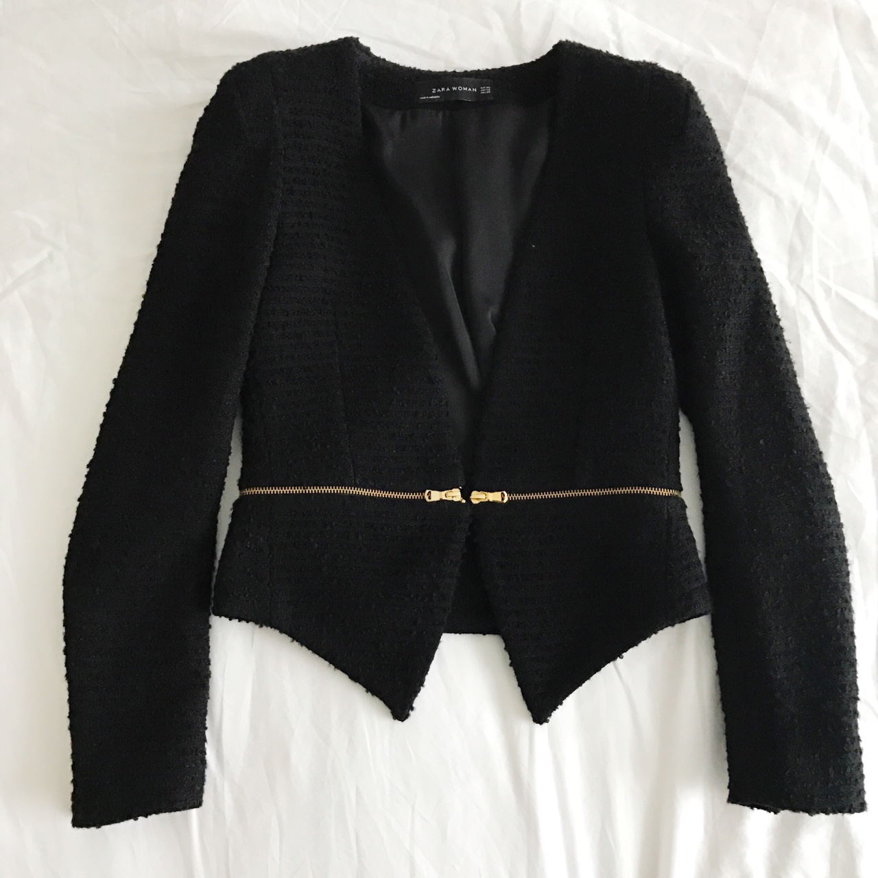 Zara Blazer with Zips In Black