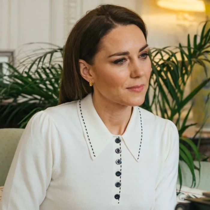 Kate Middleton wears the L.K. Bennett Liv Sweater