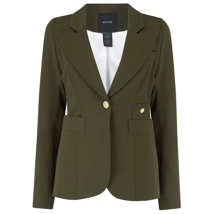 Smythe Duchess Blazer in Army Green
