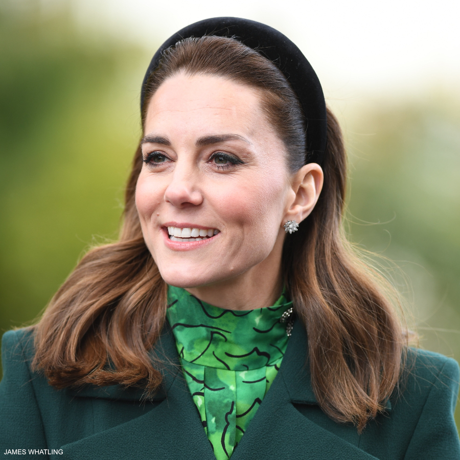 The Princess of Wales looking naturally beautiful - her makeup is subtle and accentuates her features.
