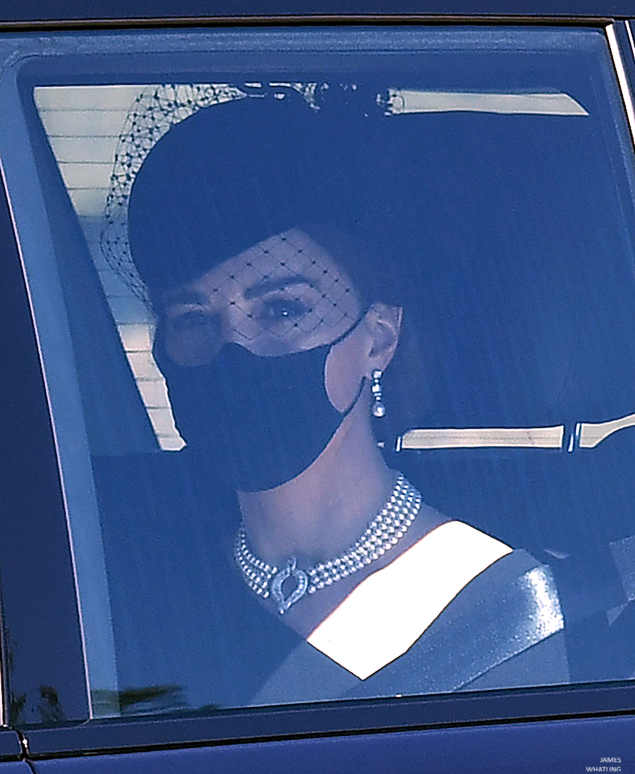 The Duchess of Cambridge at The Duke of Edinburgh’s Funeral