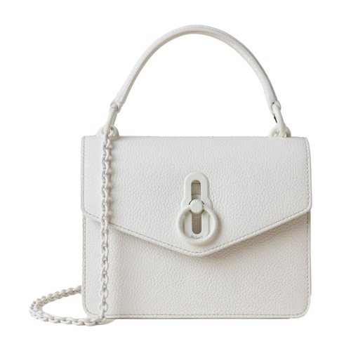 Mulberry Amberley Small Crossbody Bag in White