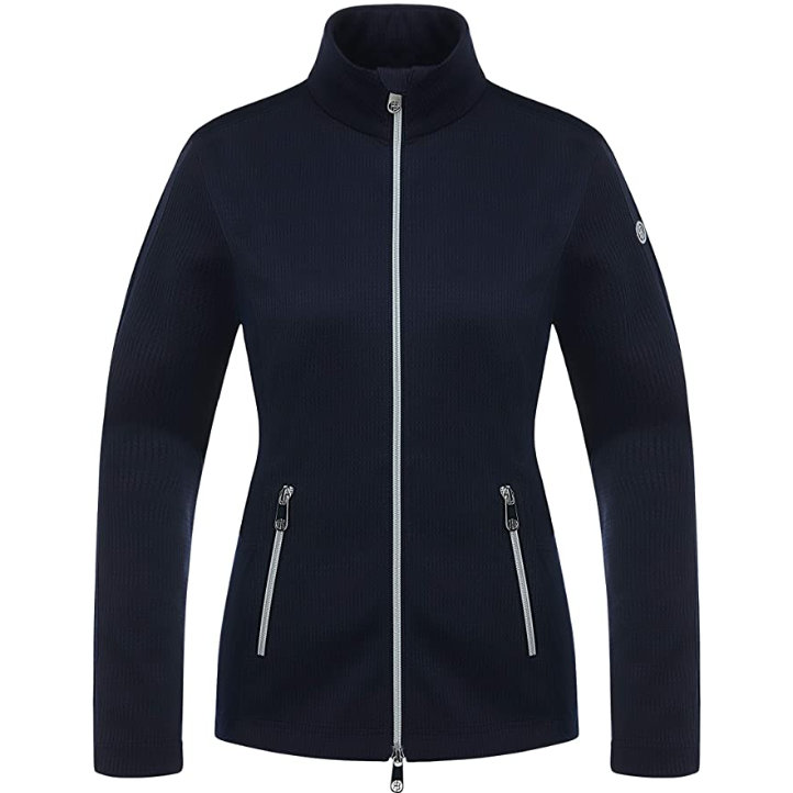 Poivre Blanc Ladies Tennis Jacket in Oxford Blue