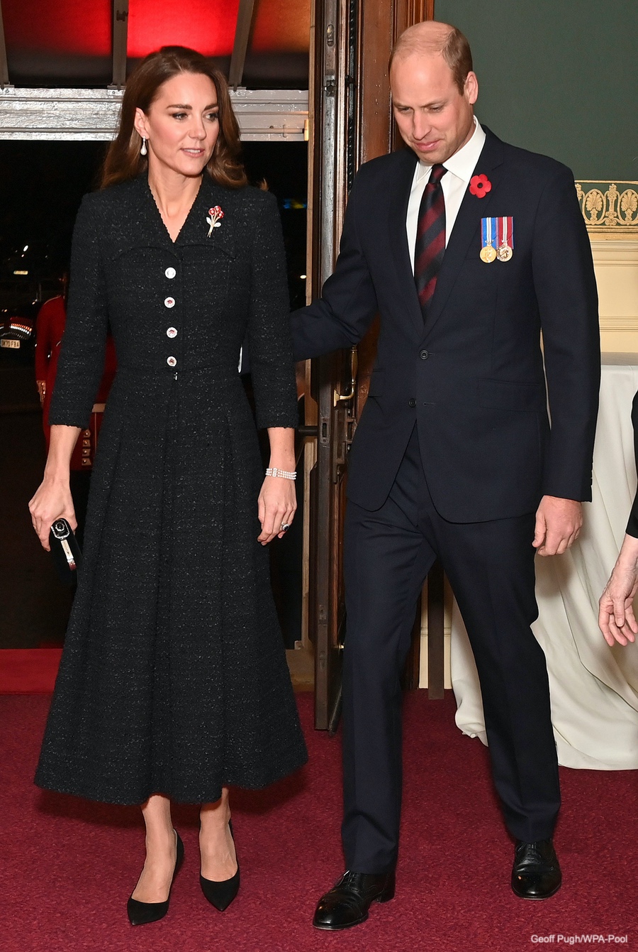 Kate in Eponine London for 2021 Festival of Remembrance