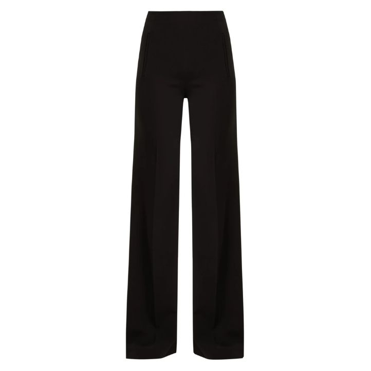 Roland Mouret Axon wide-leg trousers in black