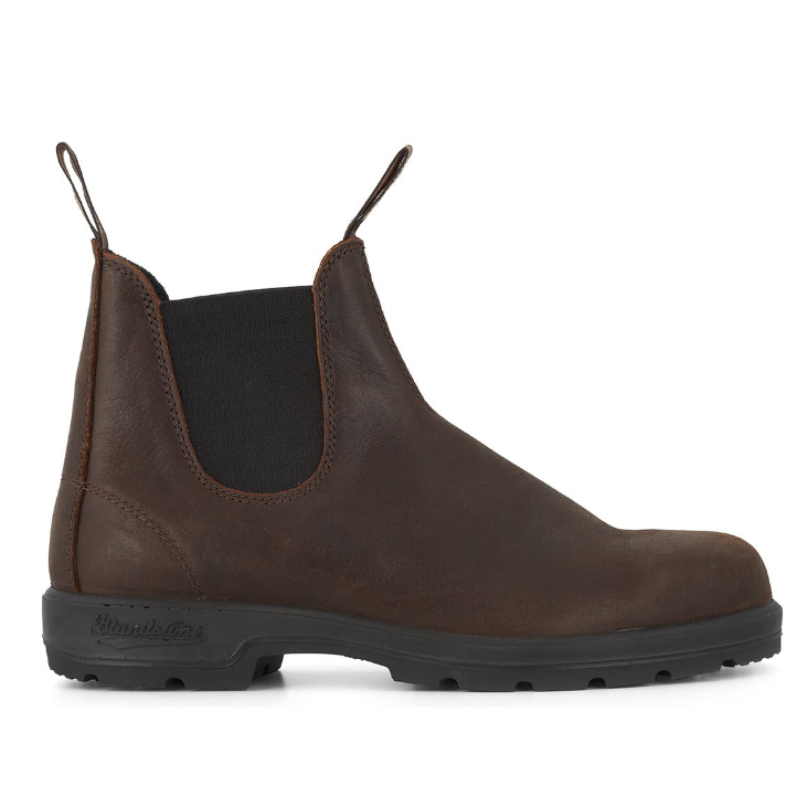 Blundstone Chelsea Boots #1609 in Antique Brown Leather