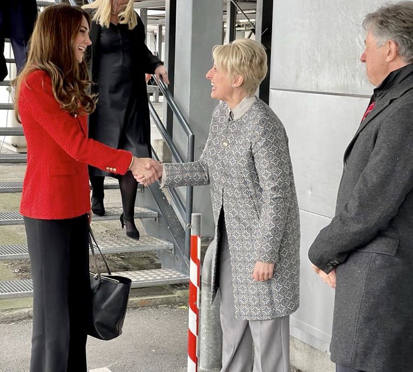 Kate Middleton carrying the black Smythson bag in Denmark