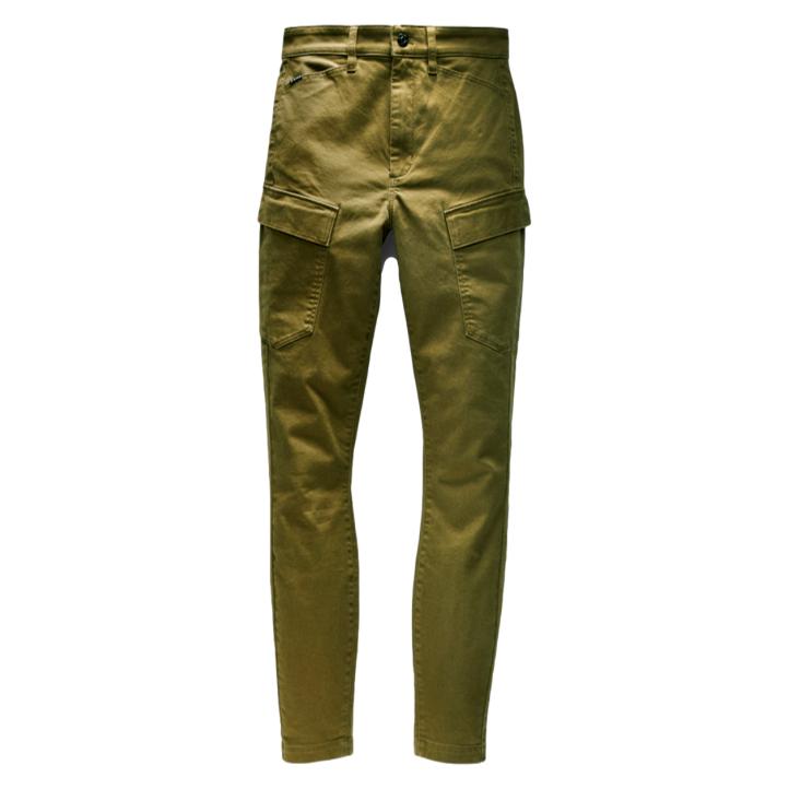G-Star High G-Shape Cargo Skinny Pants in Khaki