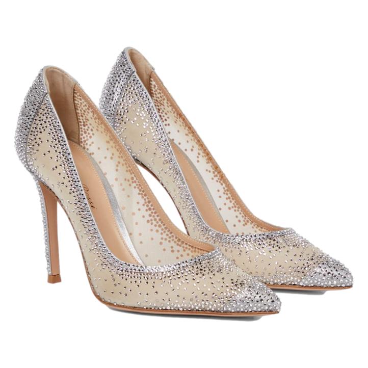 Gianvito Rossi Rania 105 embellished pumps