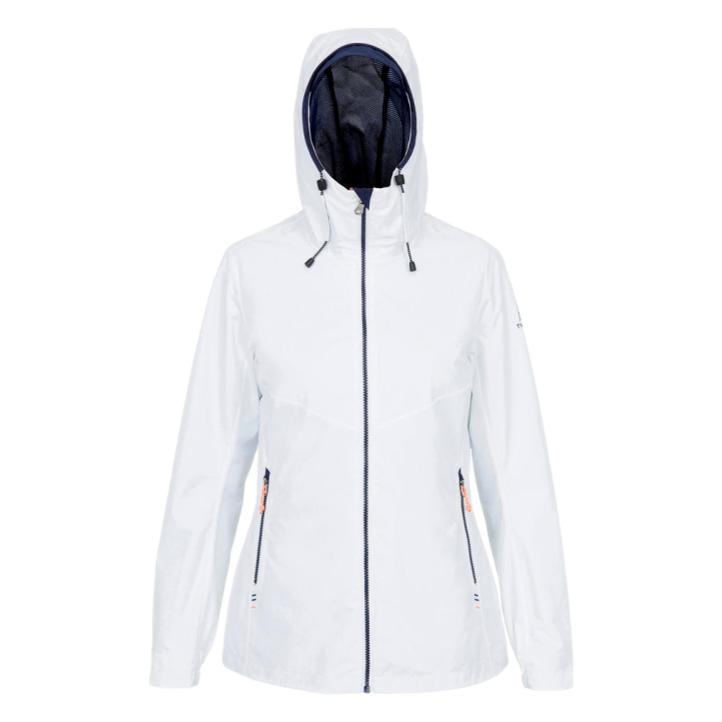 Tribord 100 Waterproof Sailing Jacket in White