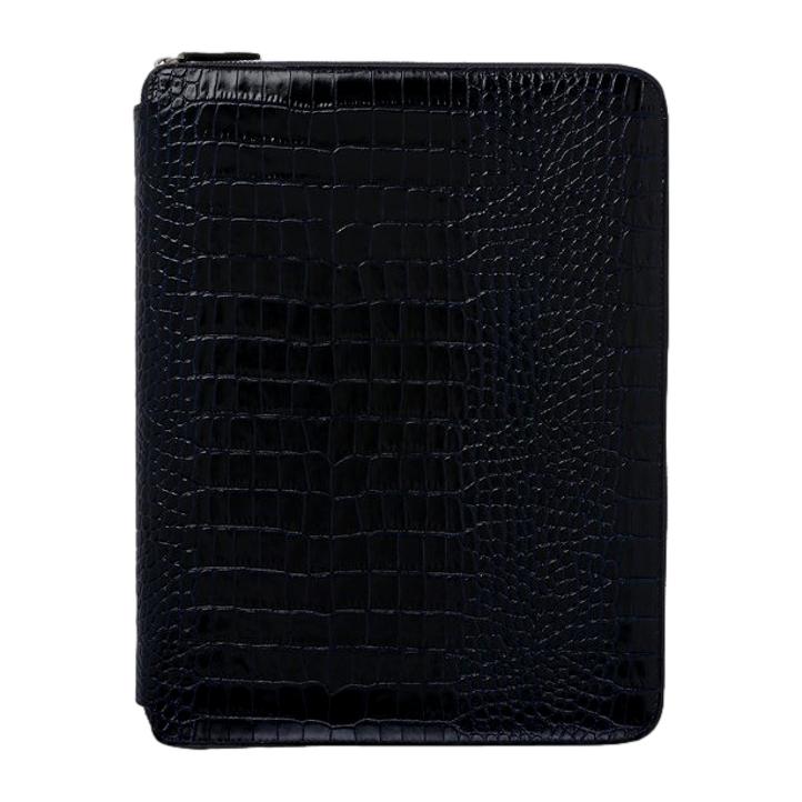 Smythson A4 Writing Folder with Zip in Mara