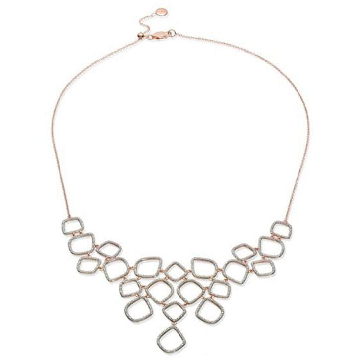 Monica Vinader Riva Diamond Cluster Necklace
