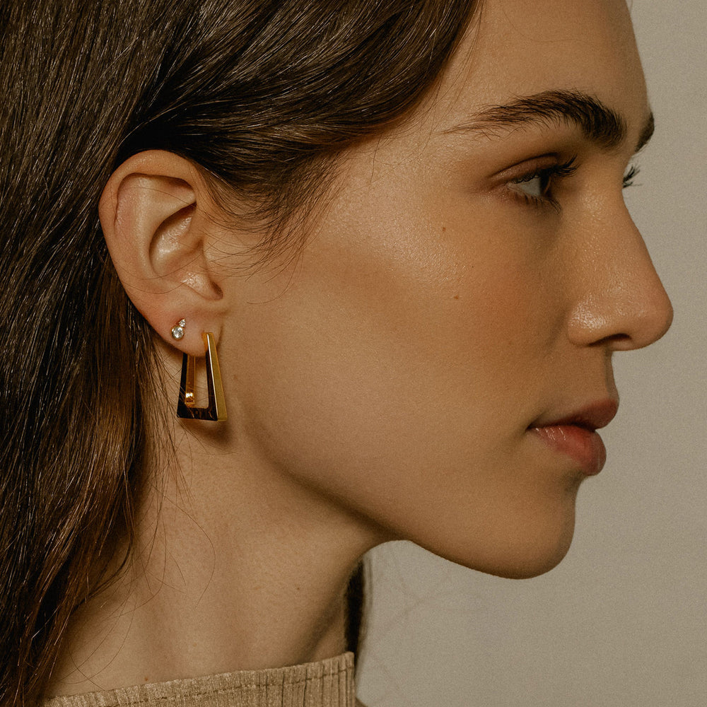 Spells of Love Alia Hoops in Gold